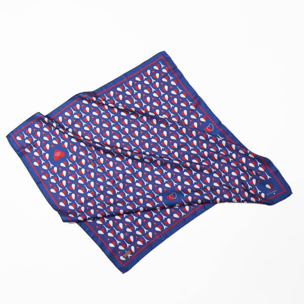 ELLE Words of Love Scarf (Midnight Blue) | Isetan KL Online Store