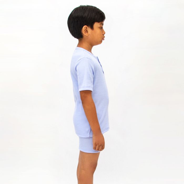 ELOQUE Santai Unisex Loungewear in Powder Blue | Isetan KL Online Store