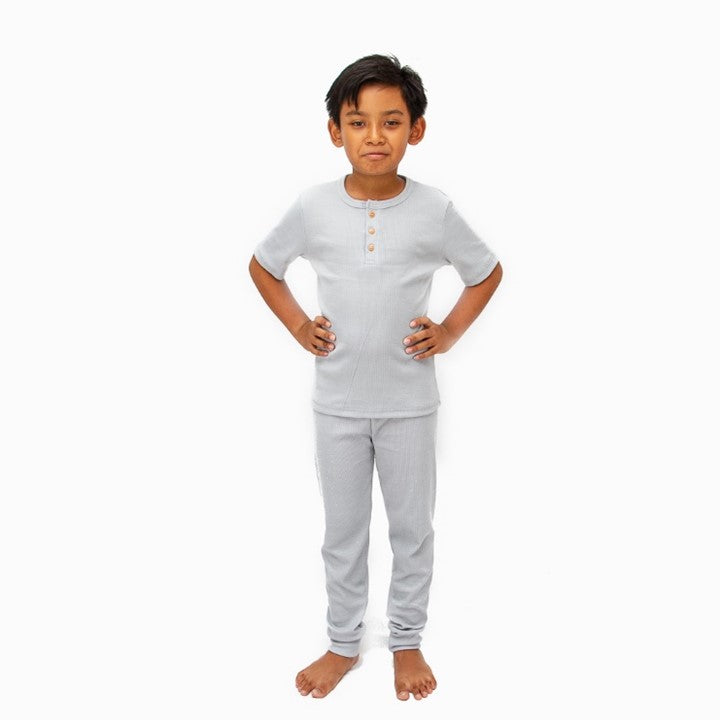 ELOQUE Selesa Unisex Loungewear in Grey | Isetan KL Online Store