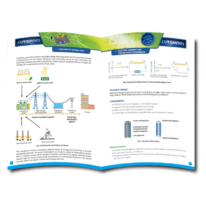 GIGO Experiments - Electricity Discovery 2.0 (110pcs) | Isetan KL Online Store