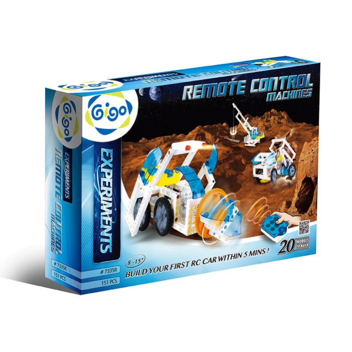 GIGO Experiments - Remote Controlled Machines (151pcs) | Isetan KL Online Store