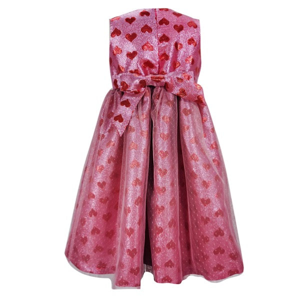 MINI PINK Girls Shining Love Sleeveless Party Dress | Isetan KL Online Store