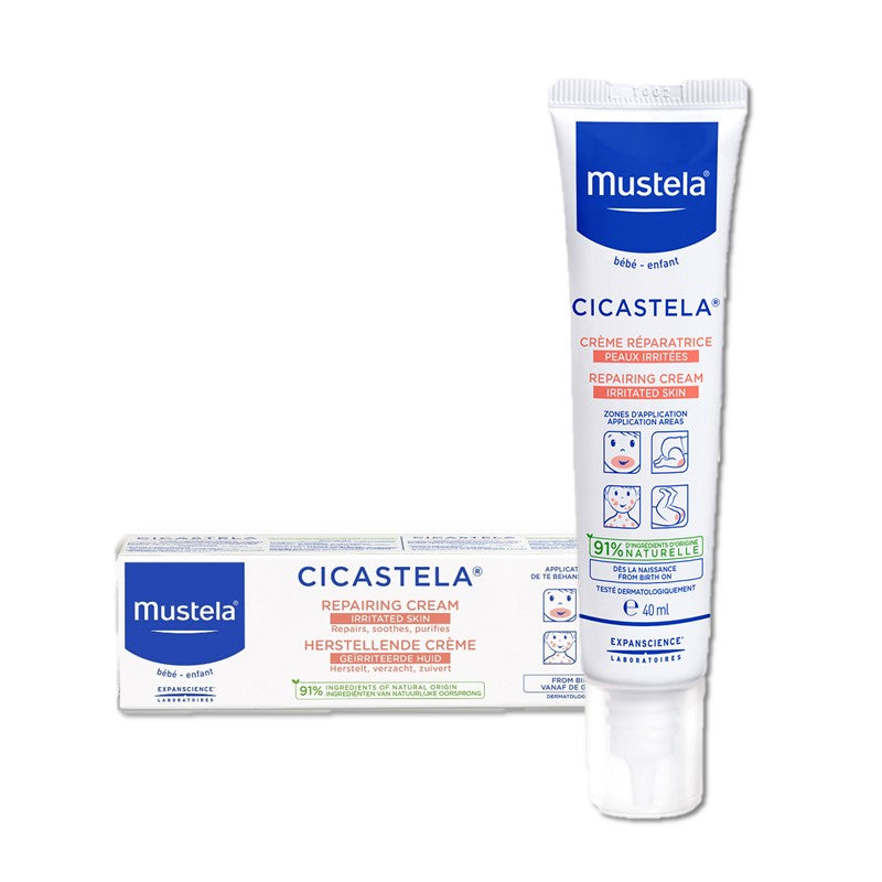 MUSTELA Cicastela Moisture Recovery Cream 40Ml | Isetan KL Online Store