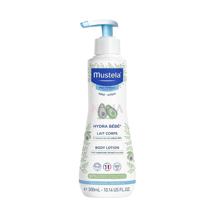 MUSTELA Hydra Bebe Body Lotion With Organically Farmed Avocado 300Ml | Isetan KL Online Store