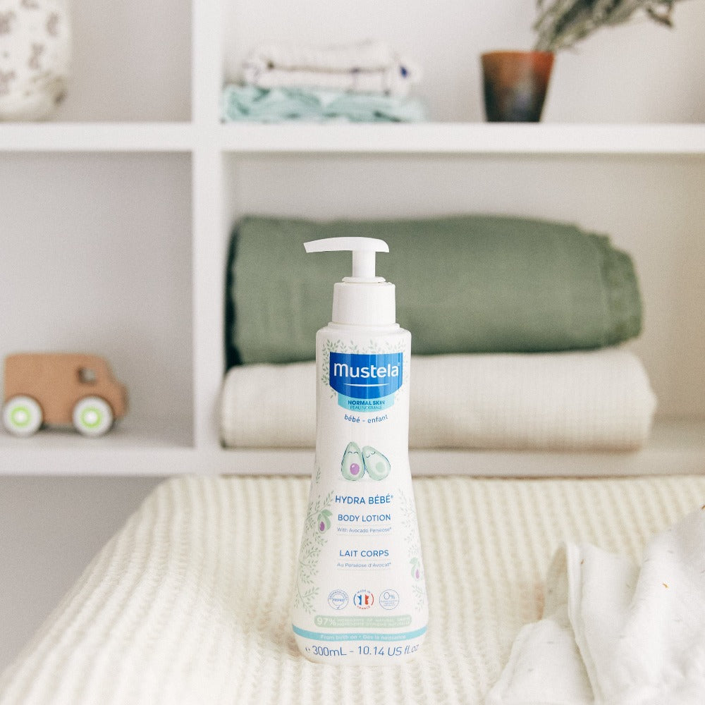 MUSTELA Hydra Bebe Body Lotion With Organically Farmed Avocado 300Ml | Isetan KL Online Store