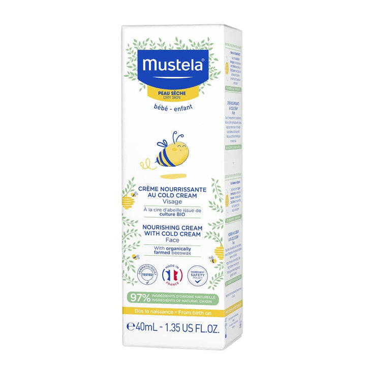 MUSTELA Nourishing Cream With Cold Cream Face With Organically Farmed Beeswax 40Ml | Isetan KL Online Store