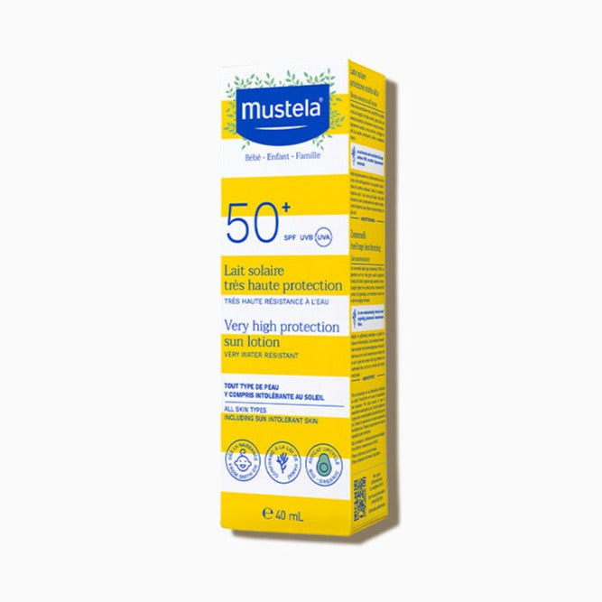 MUSTELA VERY HIGH PROTECTION SUN LOTION - SPF50+ | Isetan KL Online Store
