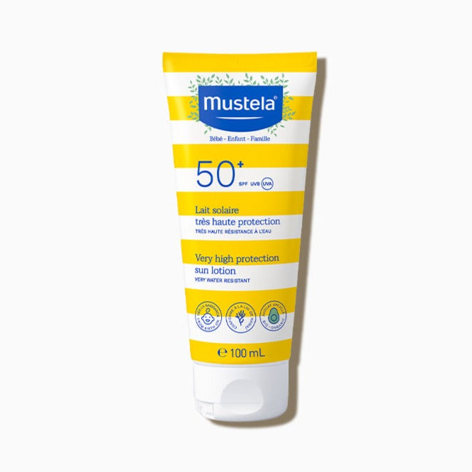 MUSTELA VERY HIGH PROTECTION SUN LOTION - SPF50+ | Isetan KL Online Store