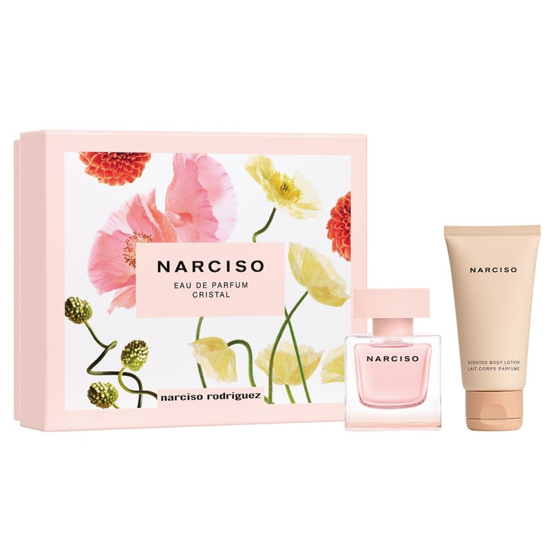NARCISO RODRIGUEZ Gift Set : Cristal EDP 50ml (2pcs) | Isetan KL Online Store