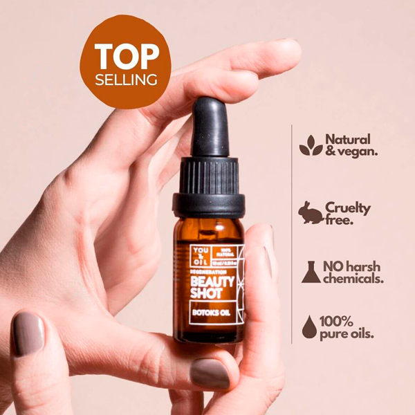 YOU&OIL Beauty Shot Face Serum - Botoks Oil (Regeneration / Wrinkle Filler) 10ml | Isetan KL Online Store