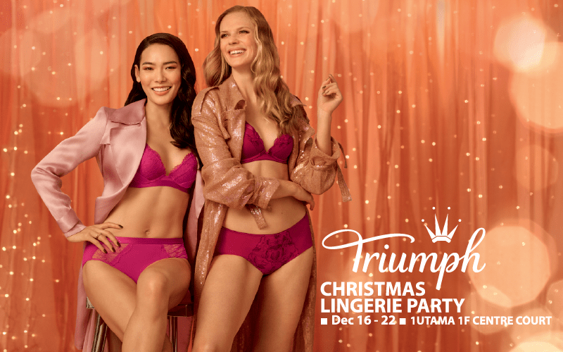 Triumph Christmas Lingerie Party | Isetan Kuala Lumpur